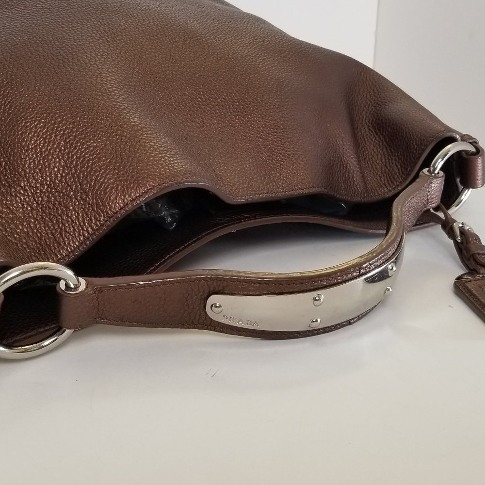 Prada Patent Leather Ombré Bag - Picture 7 of 14